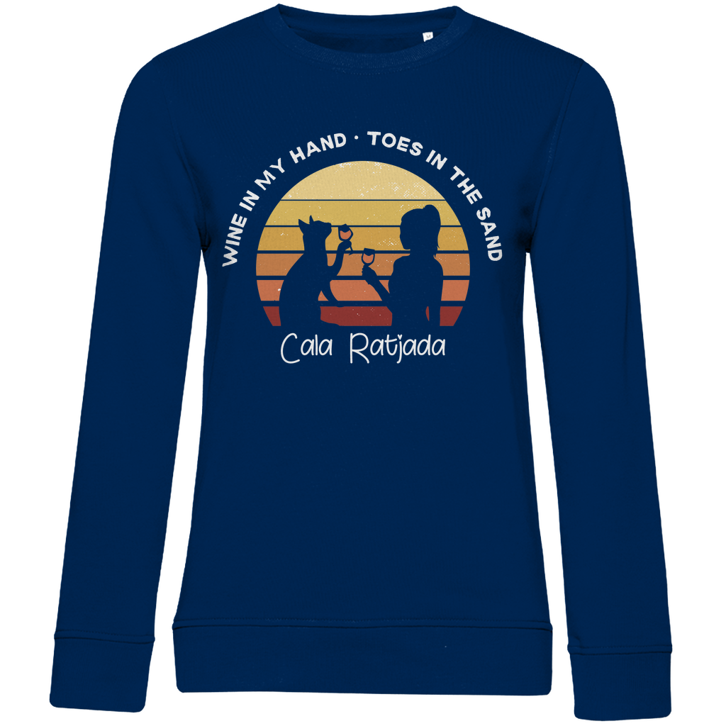 Mallorca Wein • Premium Bio Sweatshirt • Chica