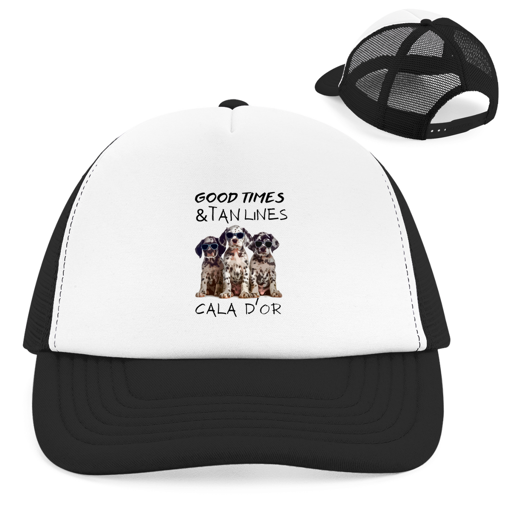 Good Times Tan Lines • Retro Trucker Cap
