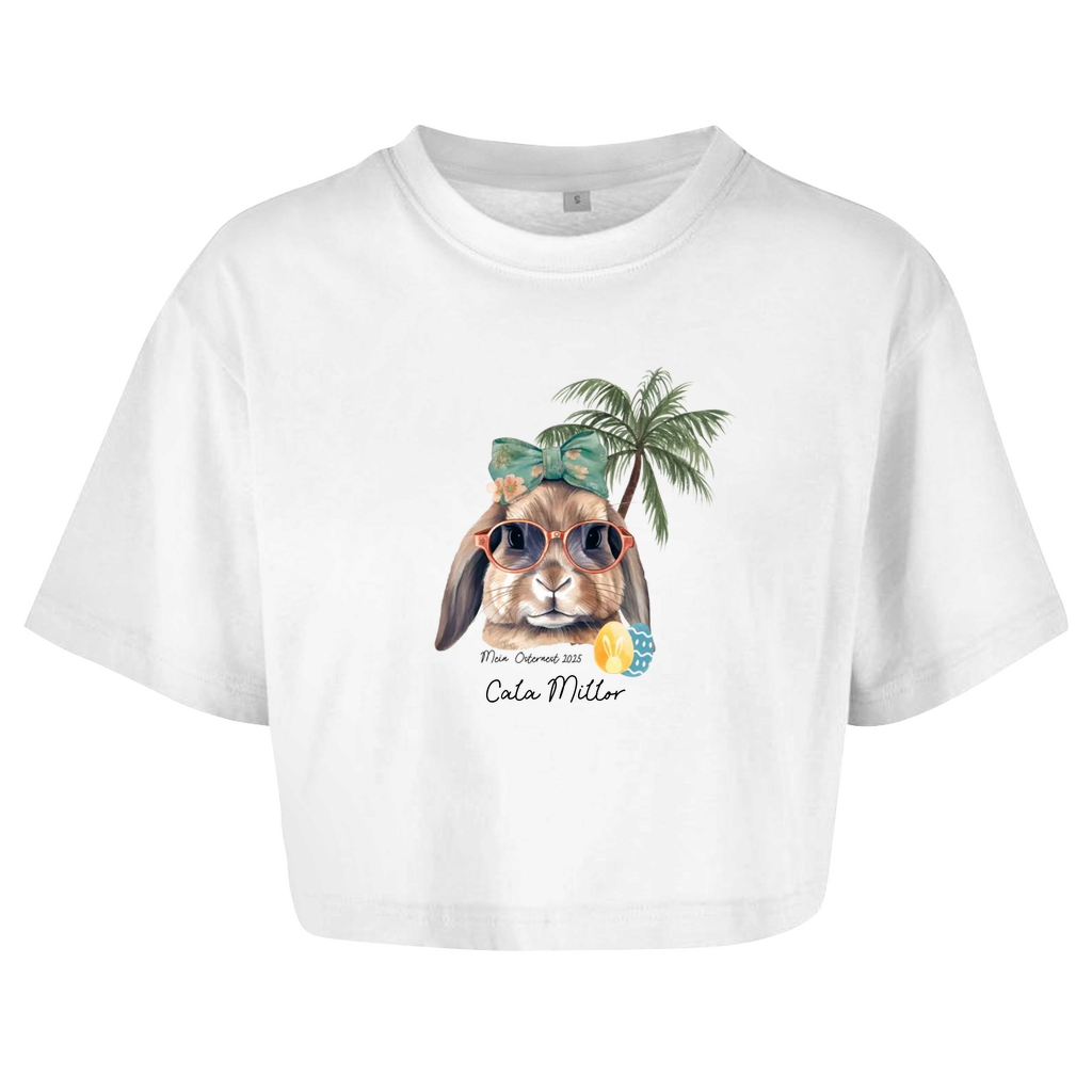 Osternest Mallorca • Oversize Crop Top • Chica