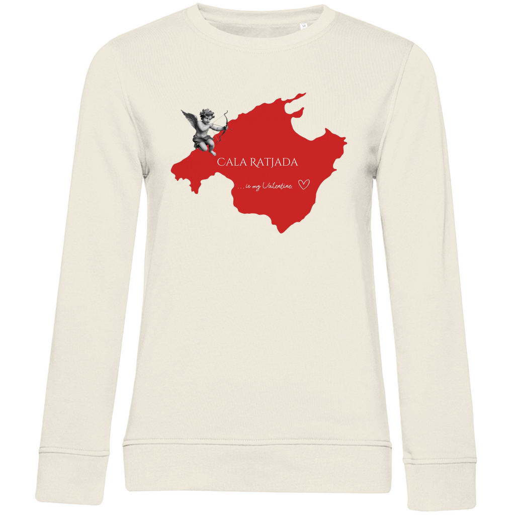 Mallorca is my Valentine • Premium Bio Sweatshirt • Chica