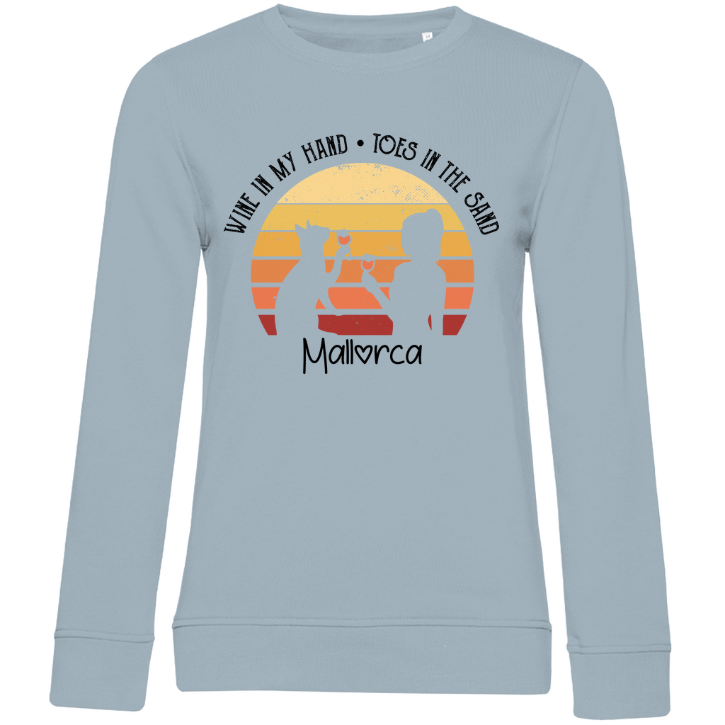 Mallorca Wein • Premium Bio Sweatshirt • Chica