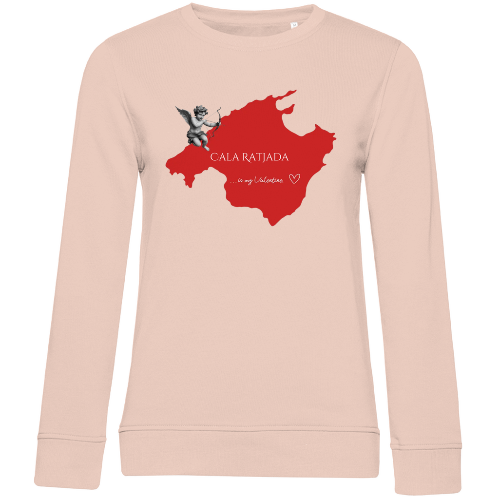 Mallorca is my Valentine • Premium Bio Sweatshirt • Chica