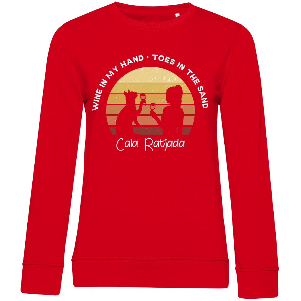Mallorca Wein • Premium Bio Sweatshirt • Chica