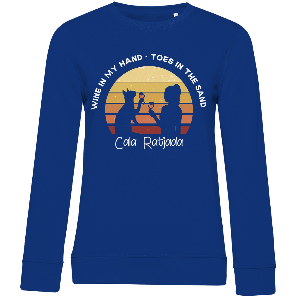 Mallorca Wein • Premium Bio Sweatshirt • Chica