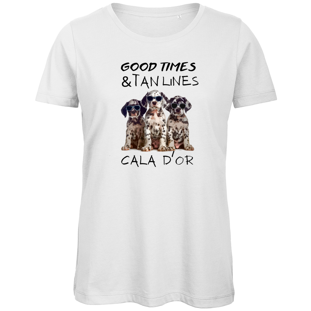 Good Times Tan Lines • Premium Bio T-Shirt• Chicas