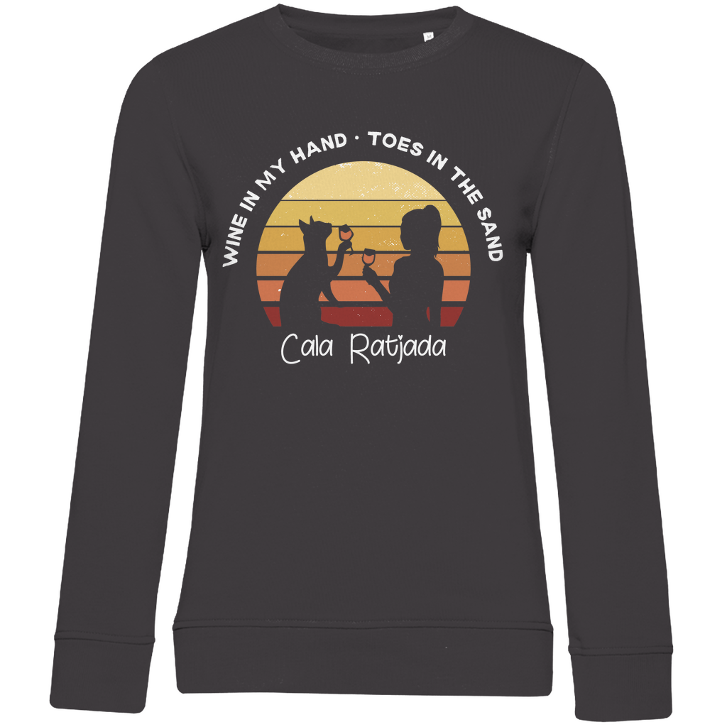Mallorca Wein • Premium Bio Sweatshirt • Chica