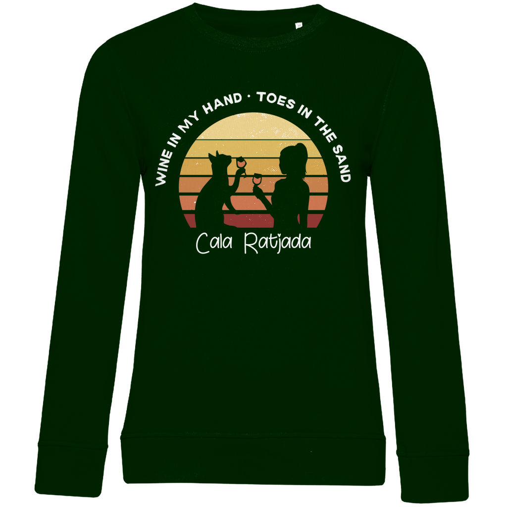 Mallorca Wein • Premium Bio Sweatshirt • Chica
