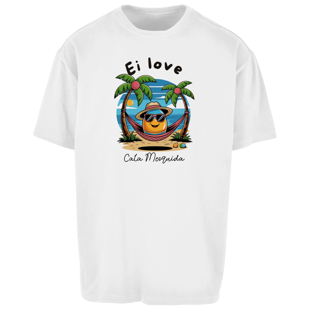 Oversize T-Shirt Ei love Mallorca