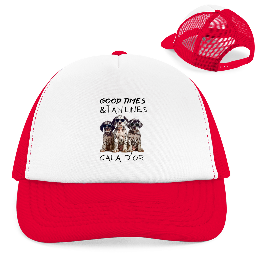 Good Times Tan Lines • Retro Trucker Cap