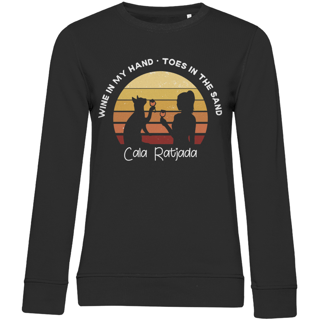 Mallorca Wein • Premium Bio Sweatshirt • Chica