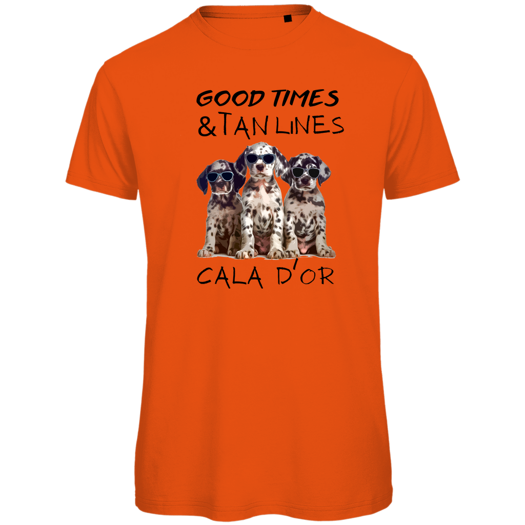 Good Times Tan Lines • Premium Bio T-Shirt • Chicos