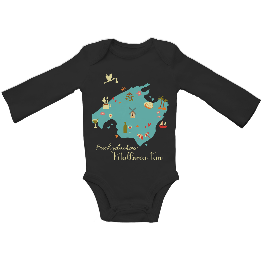 Mallorca-Fan frischgebacken • Baby Bio Bodysuite Langarm