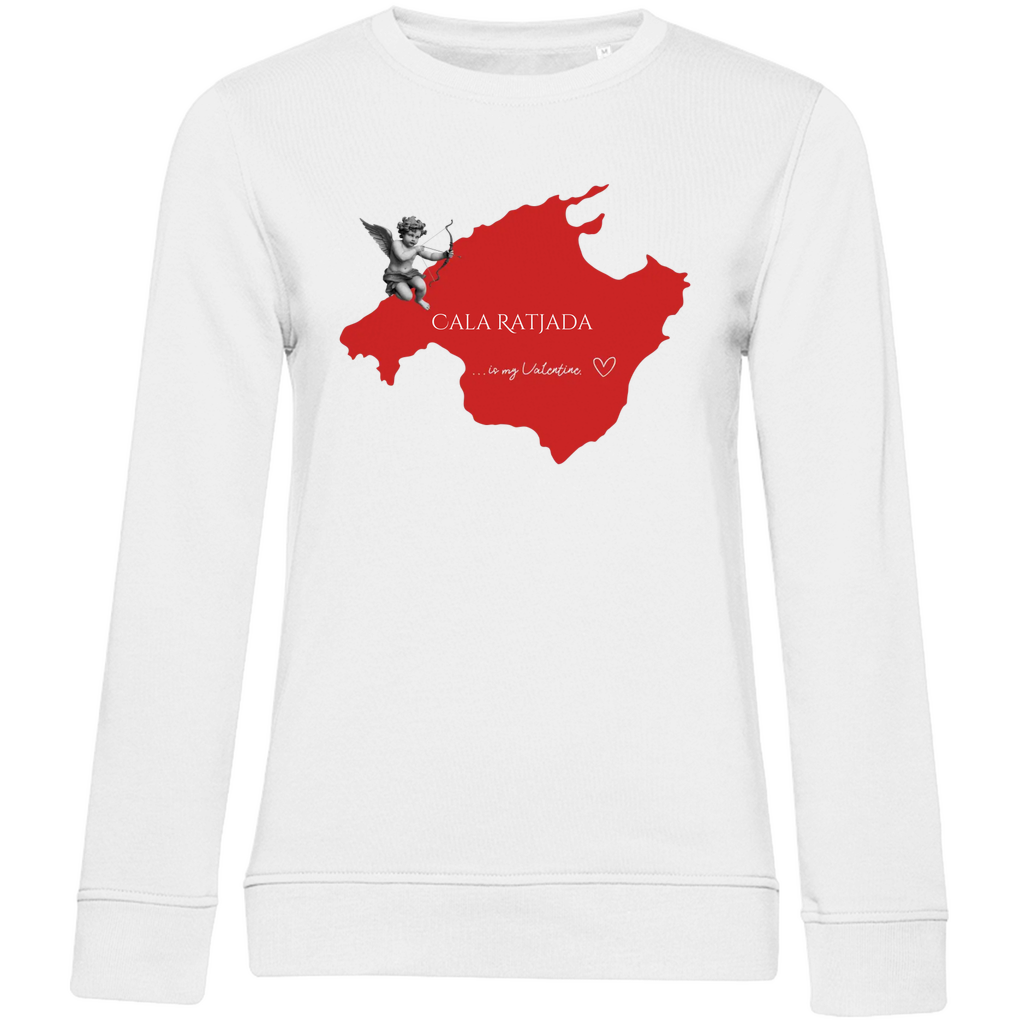Mallorca is my Valentine • Premium Bio Sweatshirt • Chica