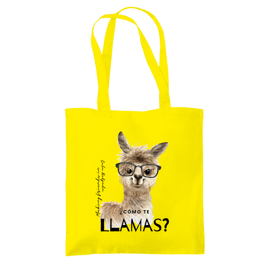Cómo te llamas? • Tragetasche