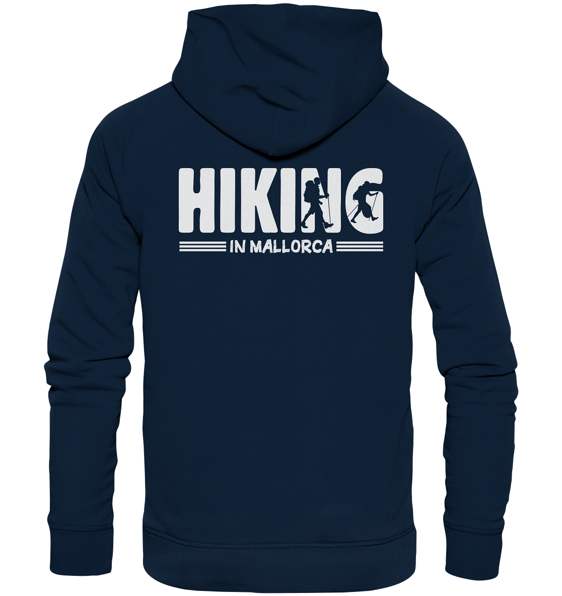 Hiking in Mallorca • Organic Basic Hoodie
