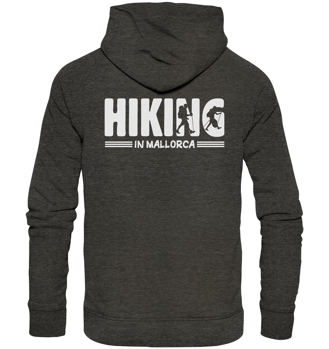 Hiking in Mallorca • Organic Basic Hoodie