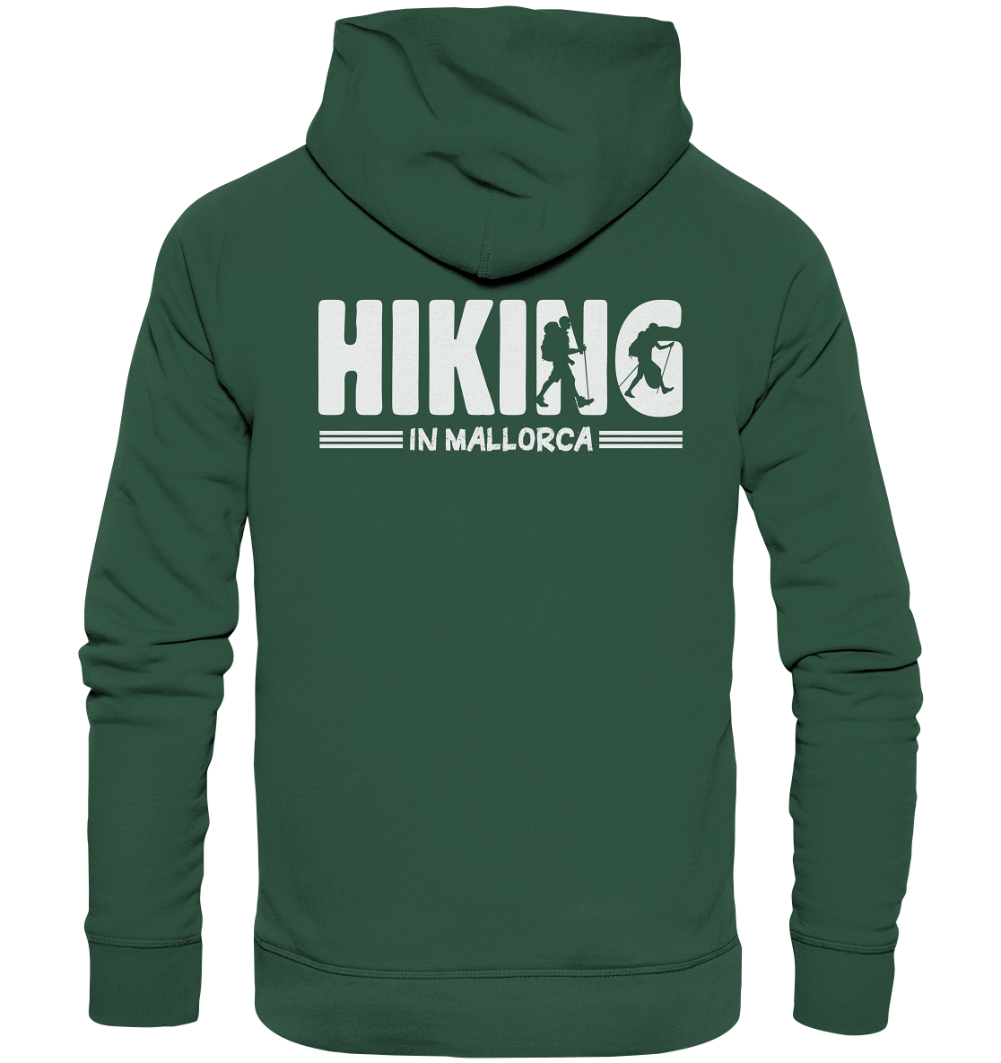 Hiking in Mallorca • Organic Basic Hoodie