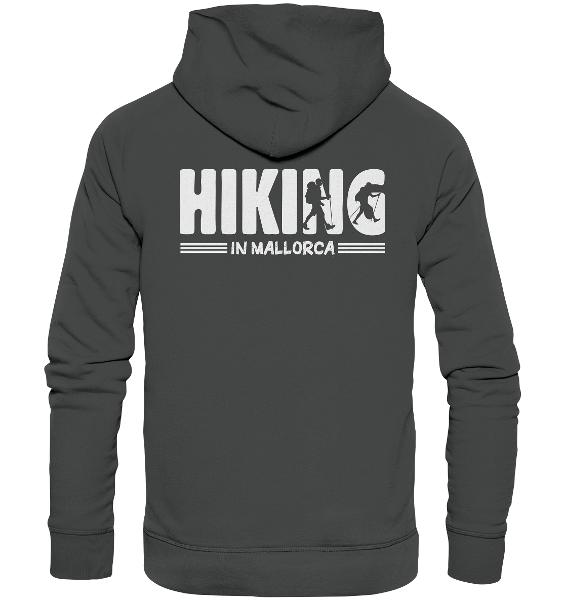 Hiking in Mallorca • Organic Basic Hoodie