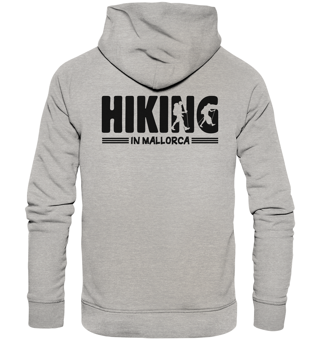 Hiking in Mallorca • Organic Basic Hoodie