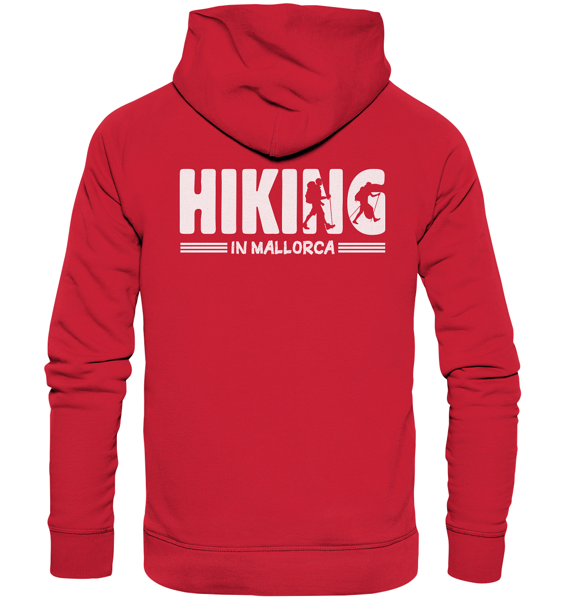 Hiking in Mallorca • Organic Basic Hoodie