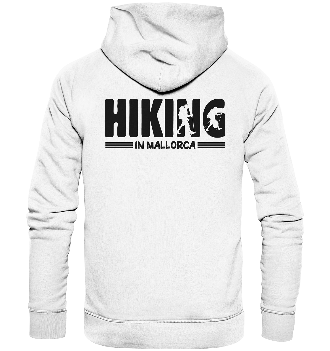 Hiking in Mallorca • Organic Basic Hoodie