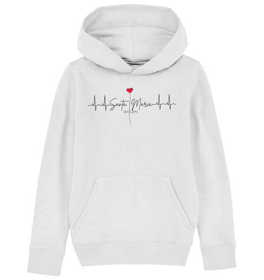 EKG Herz •  Kids Organic Hoodie