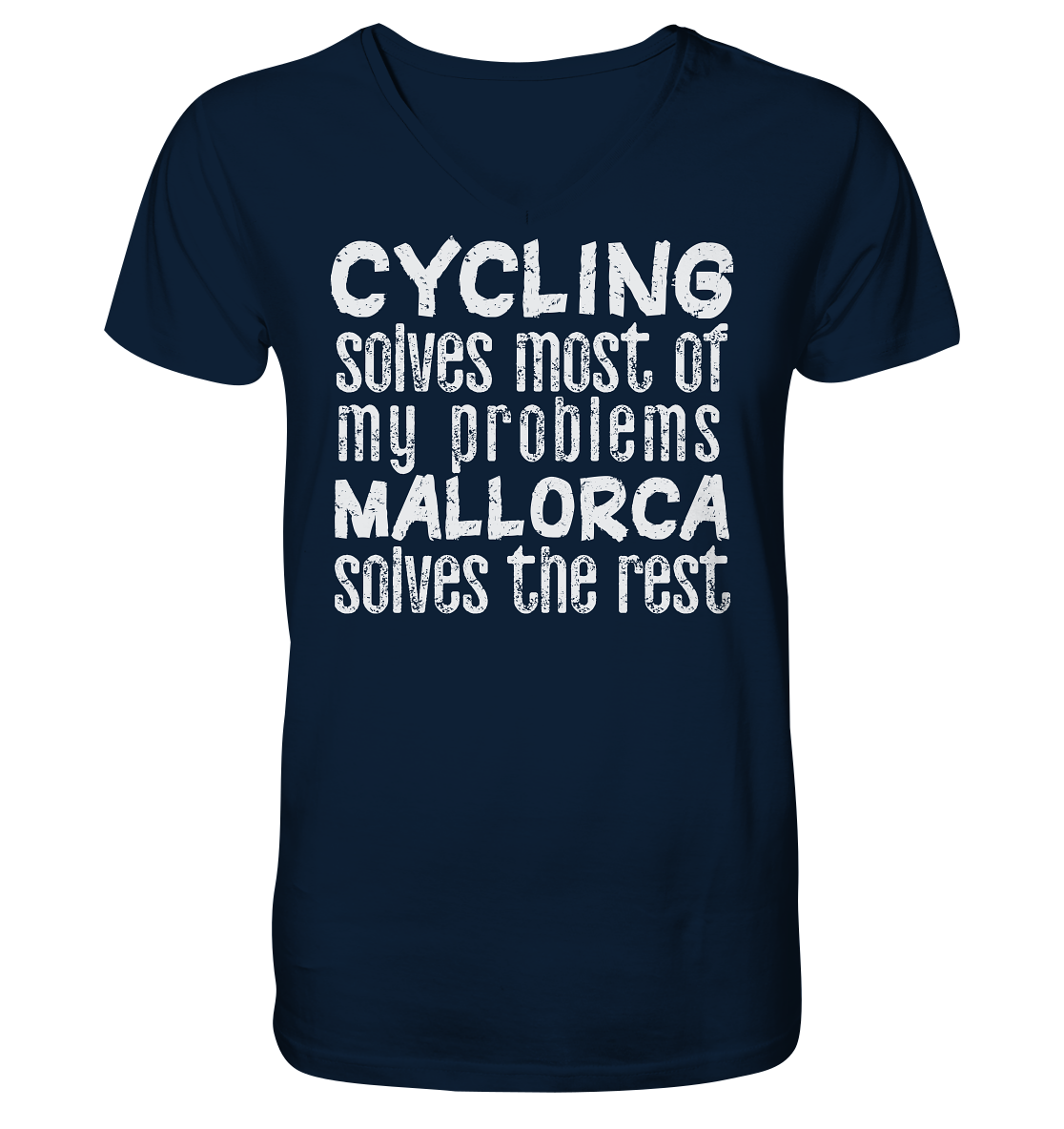 Mallorca Cycling • Organic V-Neck Shirt • Chico