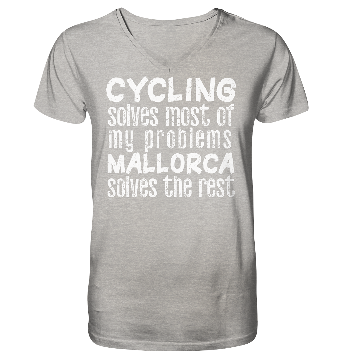 Mallorca Cycling • Organic V-Neck Shirt • Chico