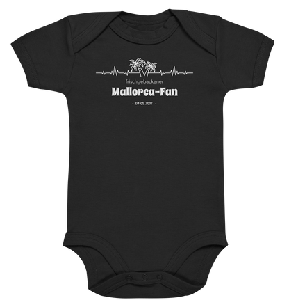 Mallorca Baby Bodysuite "Frischgebacken" • Personalisierbar!