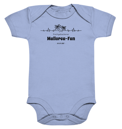 Mallorca Baby Bodysuite "Frischgebacken" • Personalisierbar!