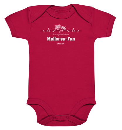 Mallorca Baby Bodysuite "Frischgebacken" • Personalisierbar!