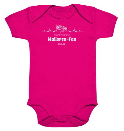 Mallorca Baby Bodysuite "Frischgebacken" • Personalisierbar!
