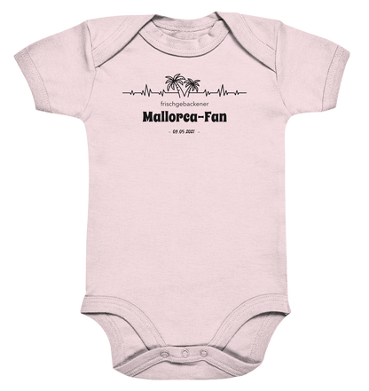 Mallorca Baby Bodysuite "Frischgebacken" • Personalisierbar!