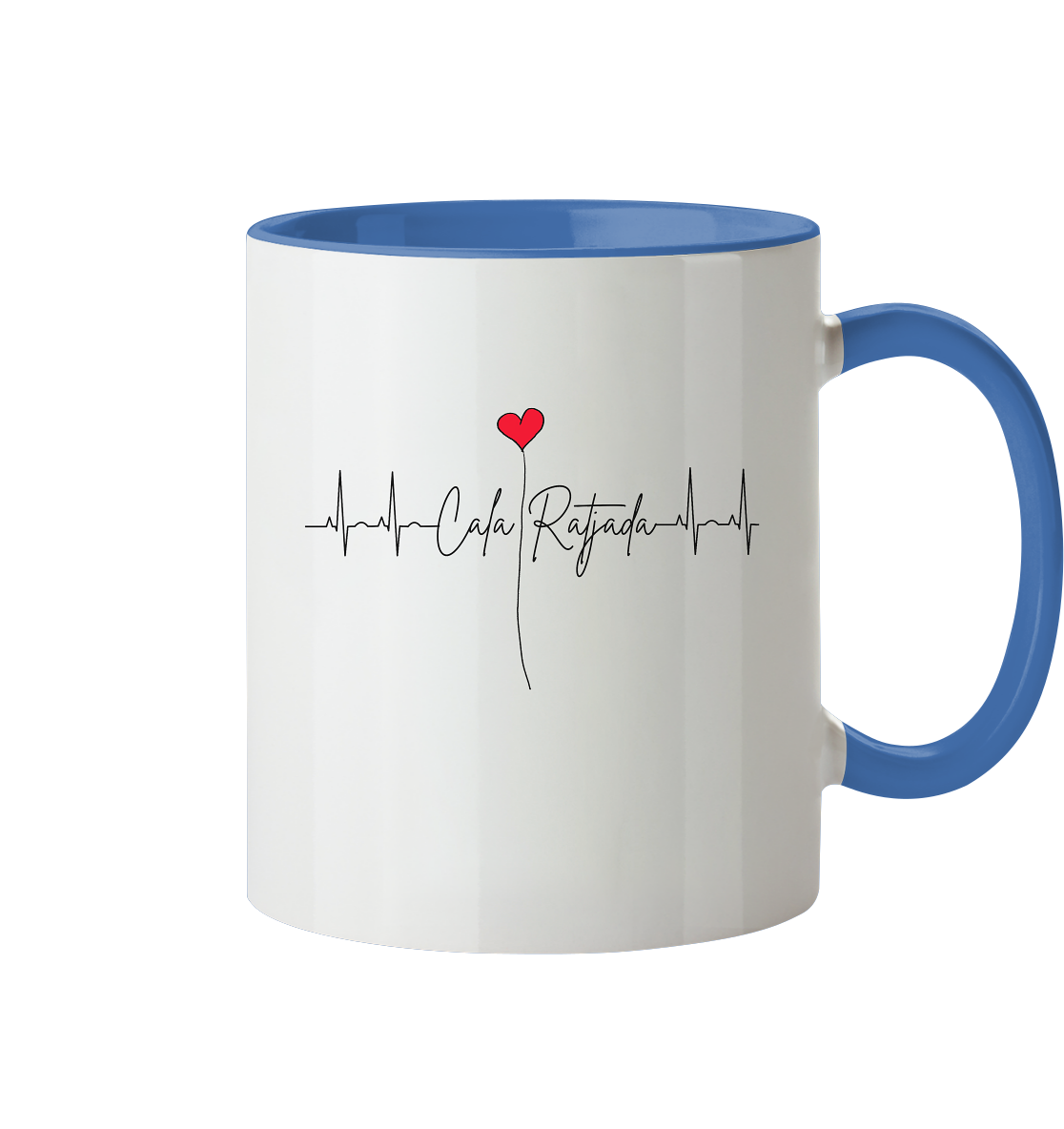 EKG-Herz • Kaffeebecher • Personalisierbar!