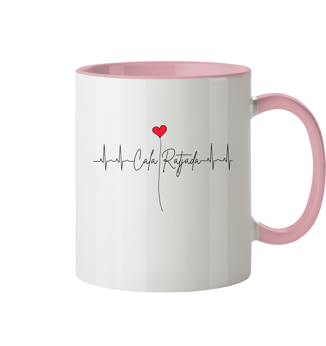 EKG-Herz • Kaffeebecher • Personalisierbar!